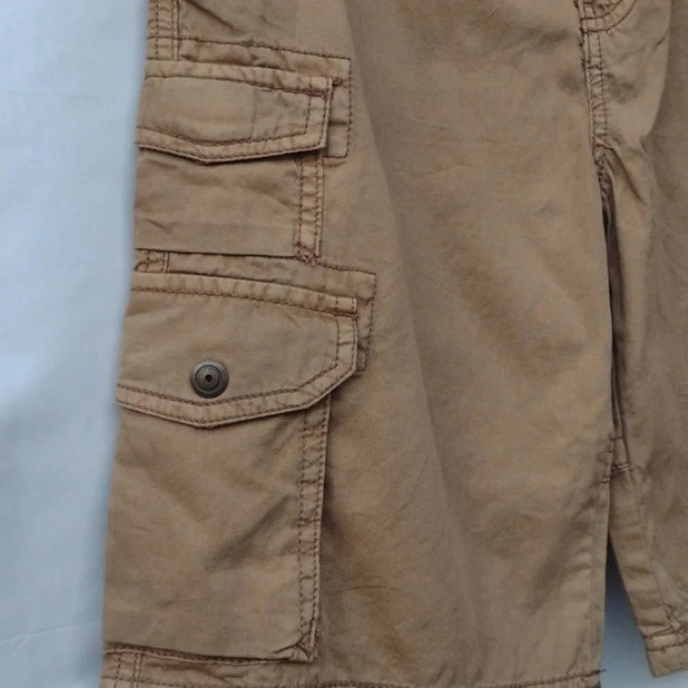 Arizona Tan Carmel Cargo Shorts with Belt Boy's 14 NWT